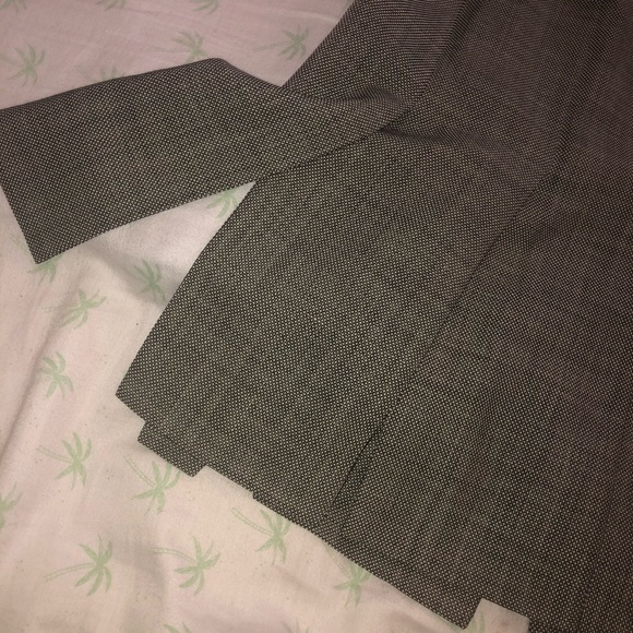 Escada grey pleated sections midi skirt - Picture 2 of 6